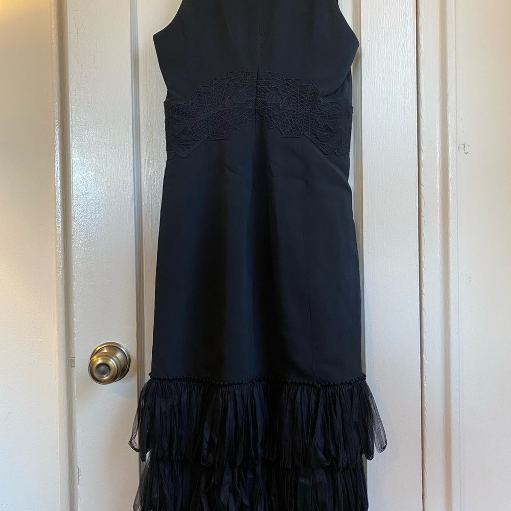 Jonathan Simkhai Black Lace Detail Dress